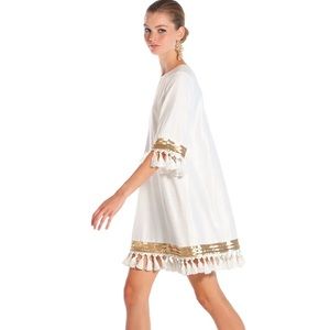 MESTIZA Shimmy Shimmy Tassel Dress- size Small